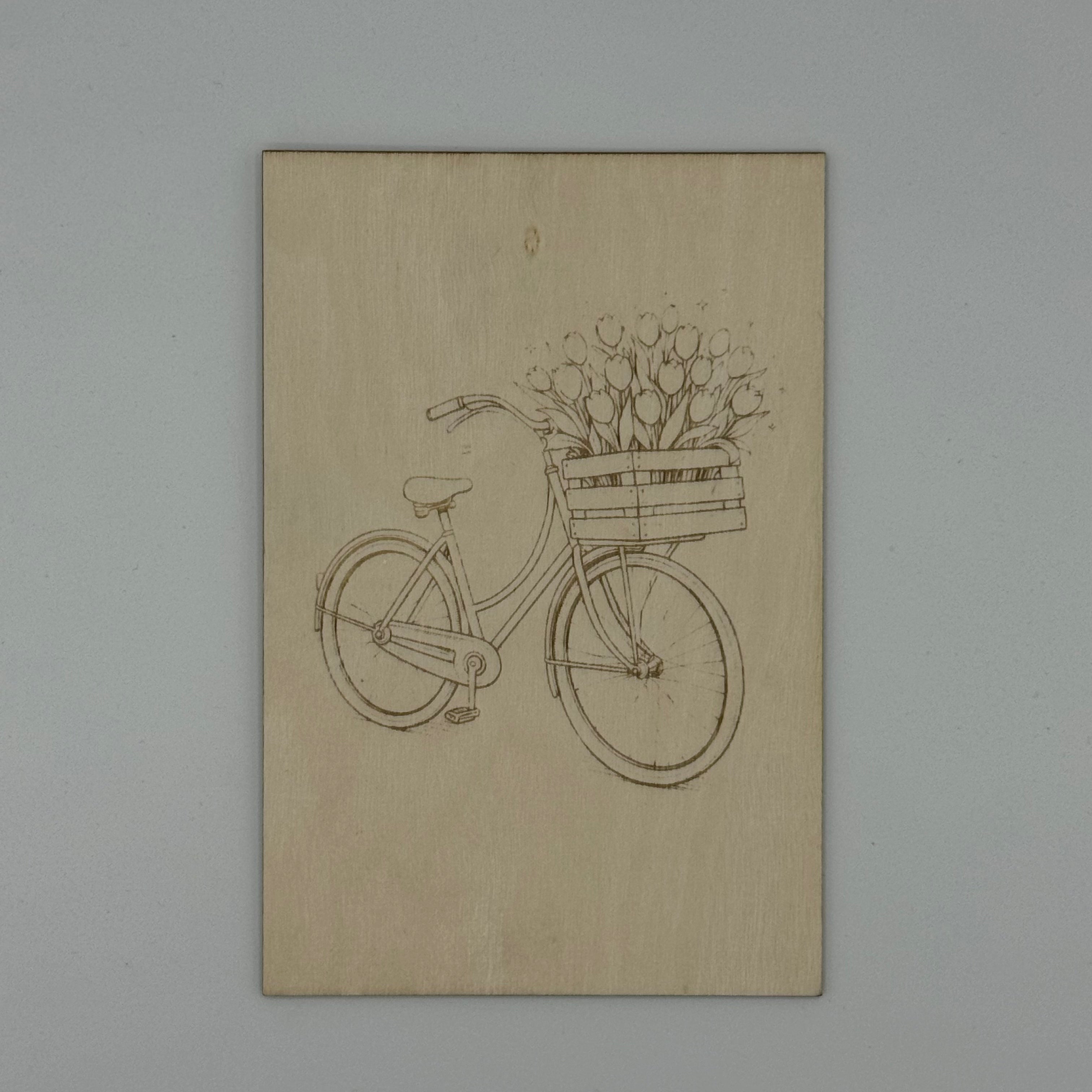 Fiets met Bloemen