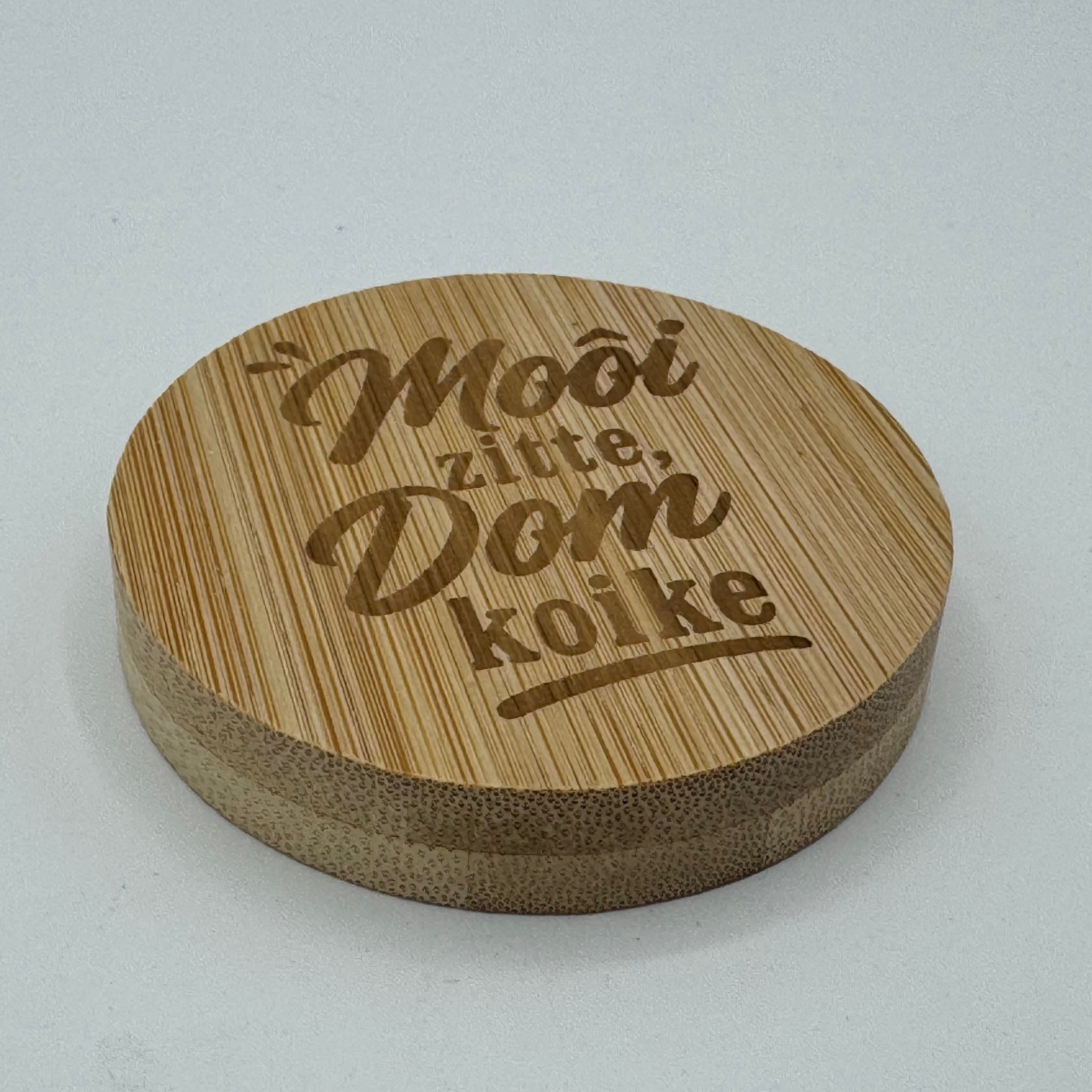 Bieropener "Mooi zitte Dom koike"