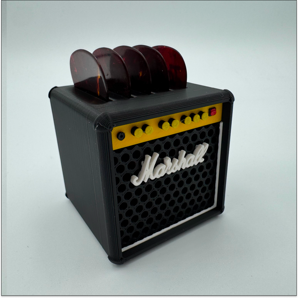 Vintage plectrum houder