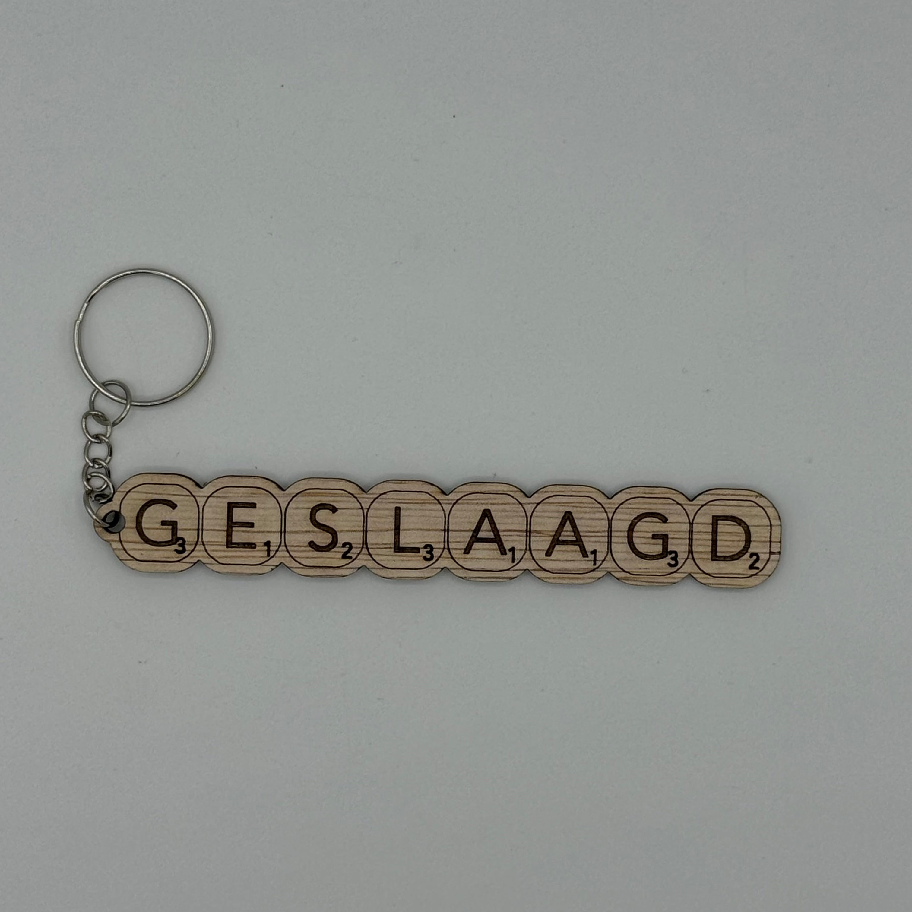 Sleutelhanger "Geslaagd"